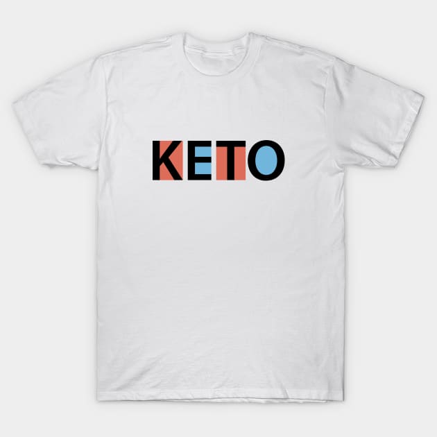 Keto T-Shirt by Delicious Art